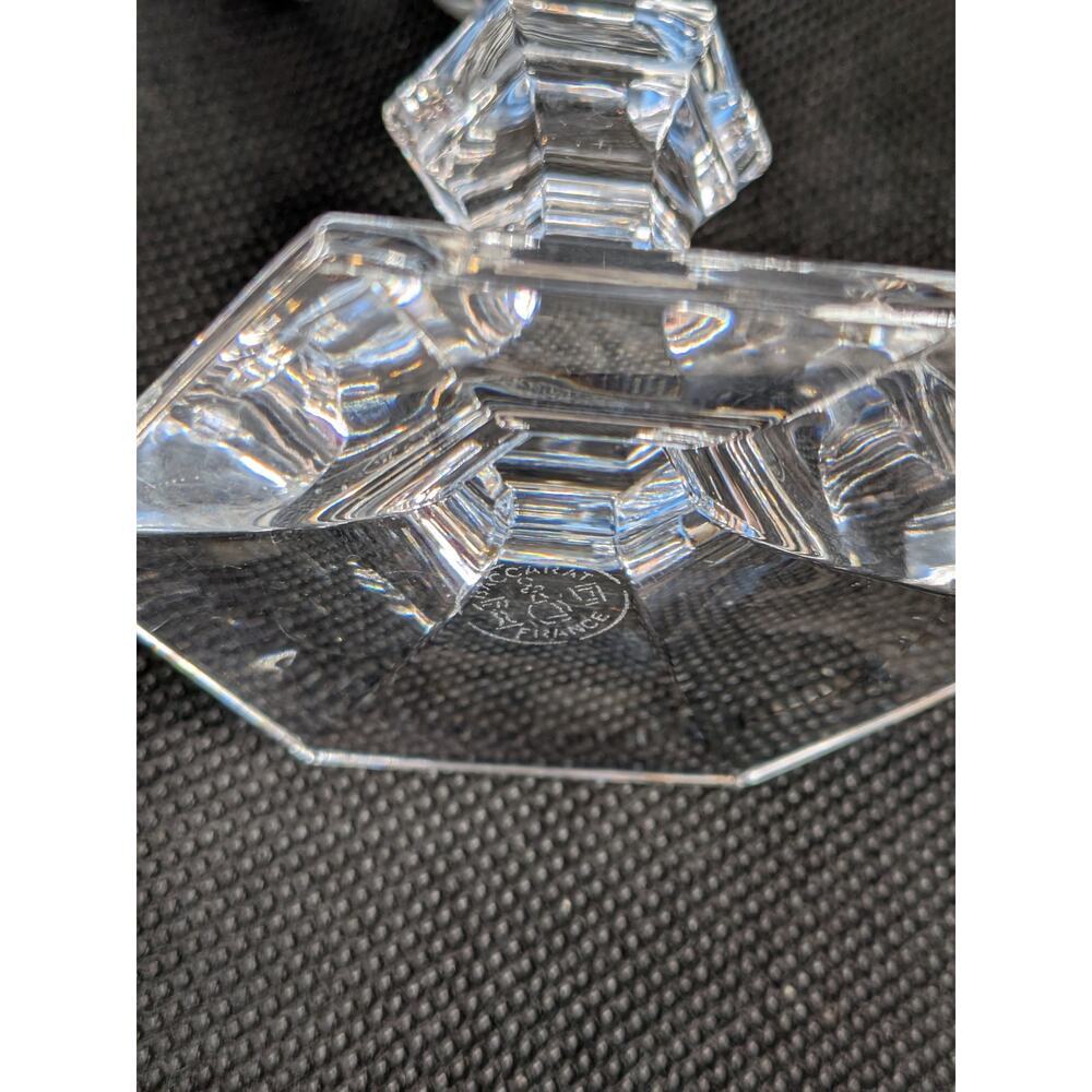 (6) Six Baccarat Harcourt Crystal Port Size Glasses - Picture 6 of 9